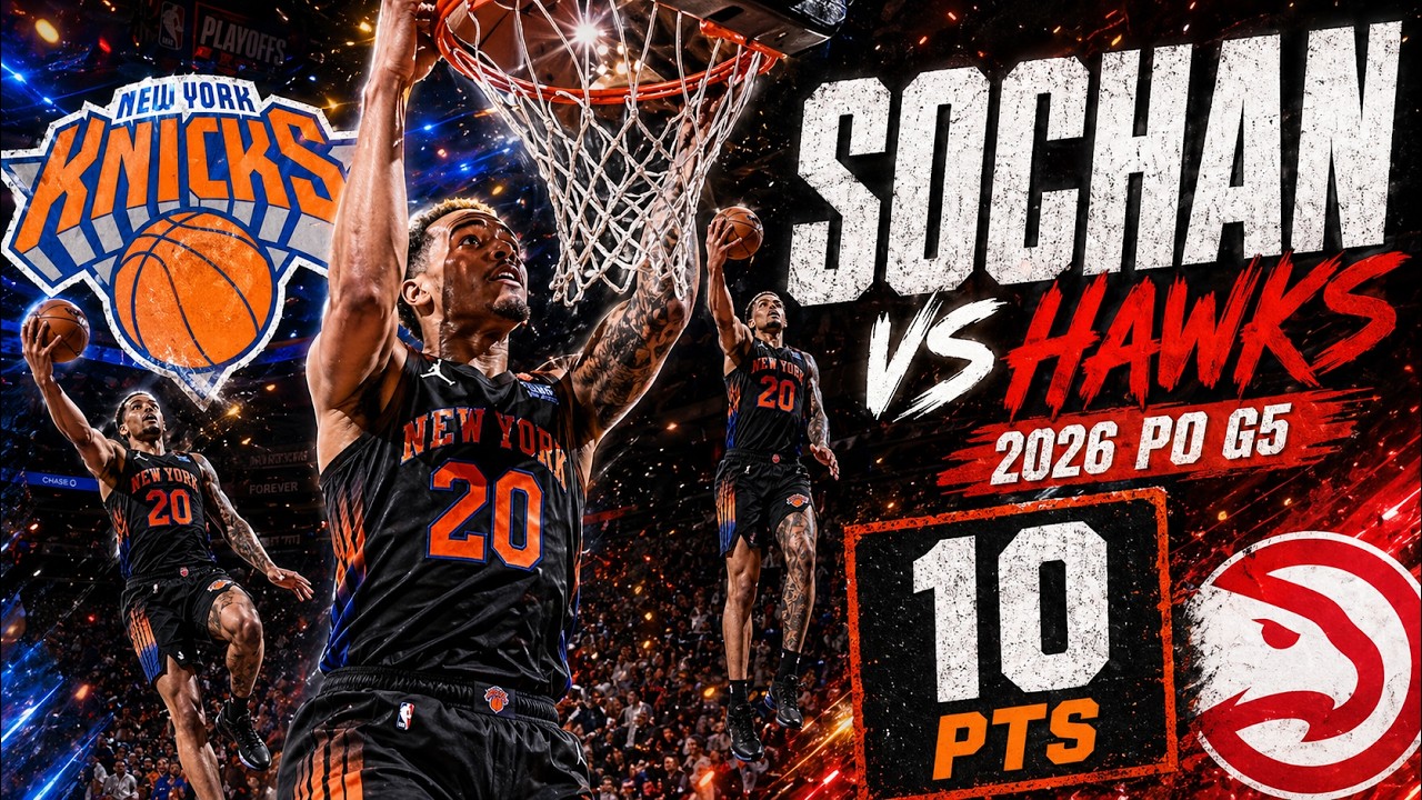 Jeremy Sochan 10 pts vs Hawks 2026 PO G5