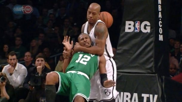 Keith Bogans Leandro Barbosa