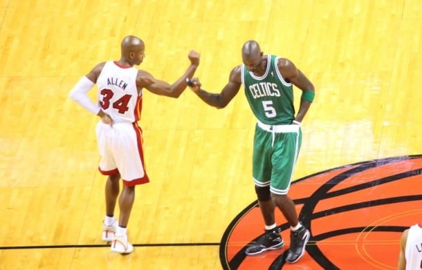 Ray Allen Kevin Garnett