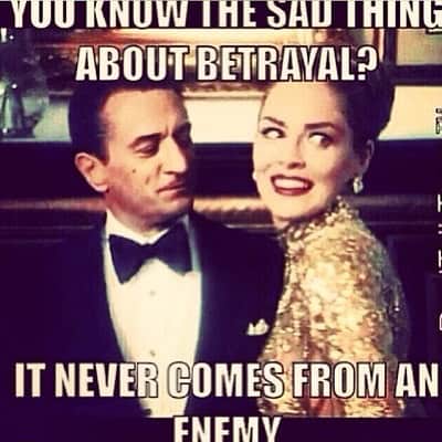 betrayed
