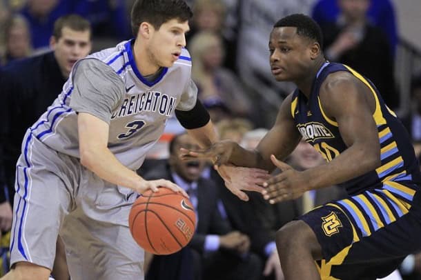 Doug McDermott (#3, Creighton) zalicza świetny ostatni sezon w barwach Blue Jays