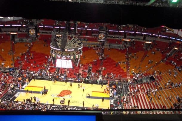 Miami Heat court